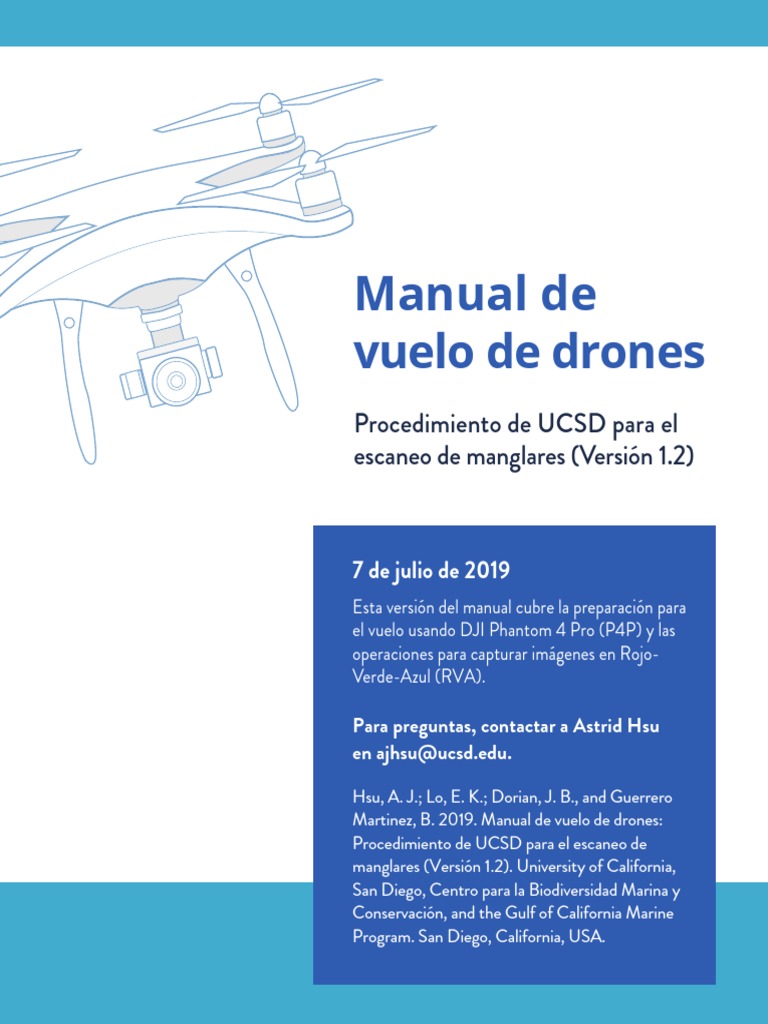 Manual De Vuelo Drones Manglares Pdf