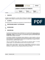 Reglamento Conduccion Kinross La Coipa 2014