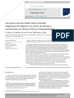 Carcinoma renal DTI correlaciones histopatología