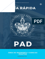 PAD Ingenierías Ciencias