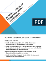 Reforma Gerencial Do Estado Brasileiro e Gestão Social