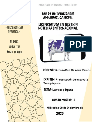 La Vaca Púrpura o por qué la clave del éxito de una empresa es la  diferenciación