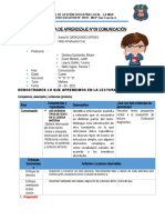 Experiencia de Aprendizaje #09 Comunicación