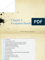 Java CH 5 Exception Handling