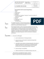 Emp Trg Procedure From Net