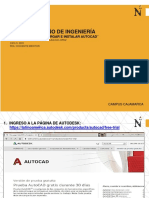 Tutorial de Instalación Gratuita - Autocad