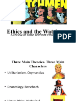 Introduction To Ethics. Watchmen