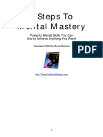 7 Steps to Mental Mastery