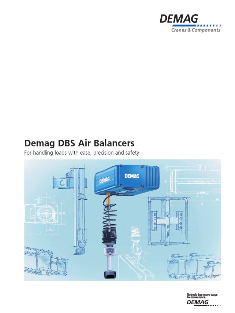 Effortlessly handle loads with a Demag DBS Air Balancer | PDF | Piston ...