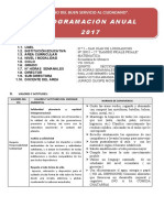 Programacion Anual 2017 MATE 5TO. Terminado.