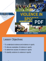 Lesson 3 - Violence in Sports