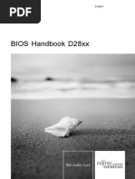 BIOS Handbook D28xx: English