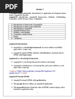 Module-5-Web Application Frameworks