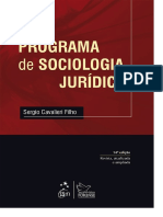 Sergio Cavalieri Filho - Programa de Sociologia Jurídica - 14ª ED. (2015)