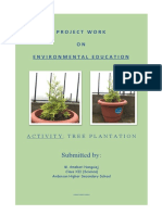 Submitted By:: Project Work ON Environmental Education