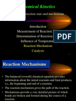 Chemical Kinetics: A Study On Reaction Rate and Mechanism