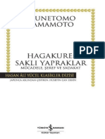 Tsunetomo Yamamoto - Hagakure Saklı Yapraklar Mücadele, Şeref Ve Sadakat