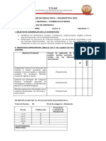 Informe de Resultado Prueba Diagnóstica