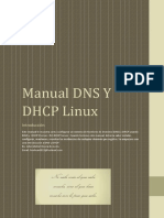 Manual Introduccion A Dns y DHCP Linux