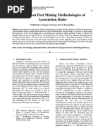 Download Survey on Post Mining Methodologies of Association Rules by Journal of Computing SN56906519 doc pdf