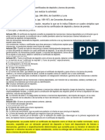 Los certificados de depósito y bonos de prenda