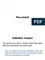 8. Free Consent