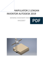 5.Robot Manipulator 2 Lengan Inventor Autodesk