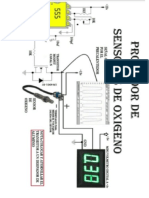 Simulador sensores de oxigeno
