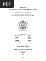 Manajemen Permodalan Syariah