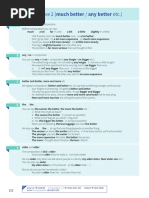 Comparative 2 (Much Better / Any Better Etc.) : Any Eldest Unit 108C Even +