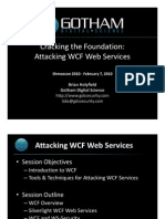 Attacking WCF Web Services-Holyfield-Shmoocon 2010