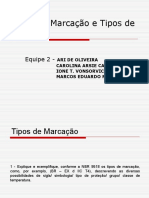 Tipos de Marcação e Tipos de Proteção - Apresentação