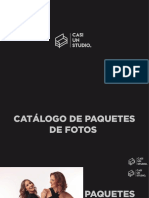 Catálogo Sesiones - Casi Un Studio