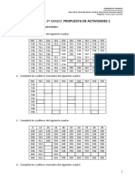 Ejercicios Matemática 3 Er Grado.