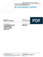 STATEBOURNE (CRYOGENIC) LIMITED - Company Accounts From Level Business