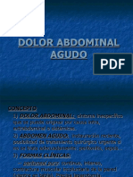 Dolor Abdominal Agudo