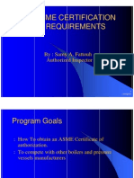 Asme Certification