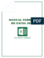 Guía Teórica - Excel Básico-Intermedio 2016