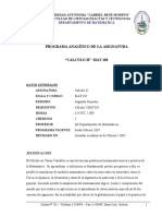 Mat-102 Programa Analitico