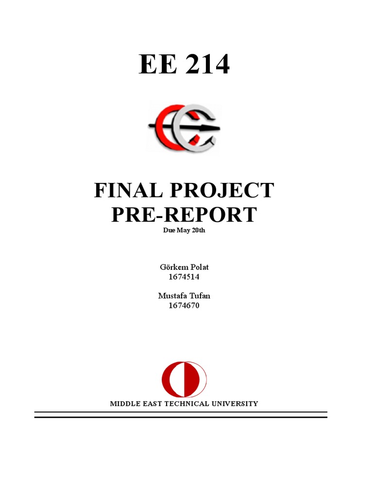 Engineering Student Project Report | PDF | Science & Mathematics ...