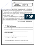 Test Diagnostic Pour Tronc Commun - Docx Version 1