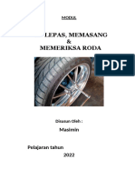 Melepas Dan Memasang Roda Mobil Serta Perawatan Ban