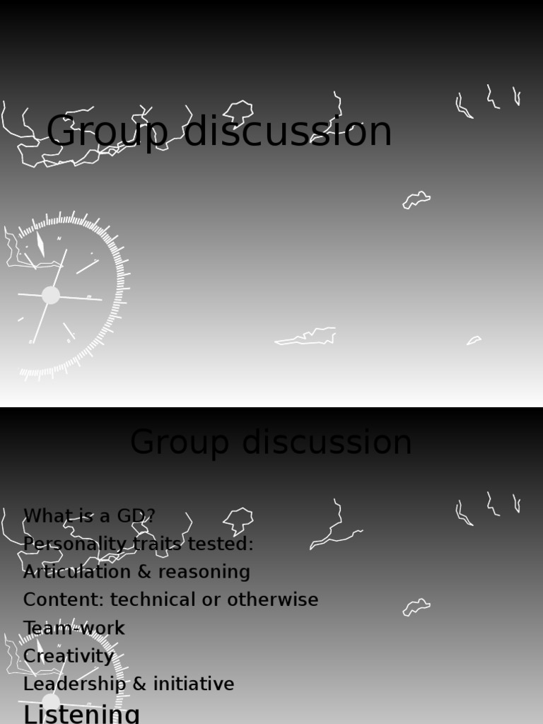 Group Discussion Techniques and Tips | PDF