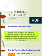 Kepemimpinan Spiritualitas