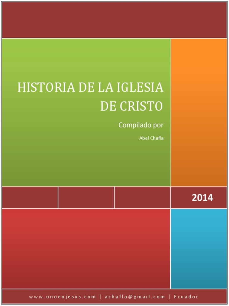 Historia de La Iglesia de Cristo | PDF | Jesús | Moisés
