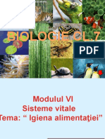 Igiena Alimentatiei - Prezentare.