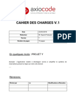Cahier Des Charges Modele Axiocode