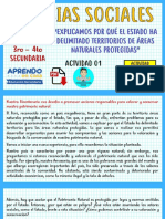 4.- “EXPLICAMOS POR QUÉ EL ESTADO HA DELIMITADO TERRITORIOS DE ÁREAS NATURALES PROTEGIDAS”