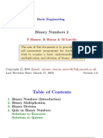 Binary Numbers 2: Basic Engineering