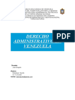 Los Orígenes de La Doctrina de Derecho Administrativo en Venezuela